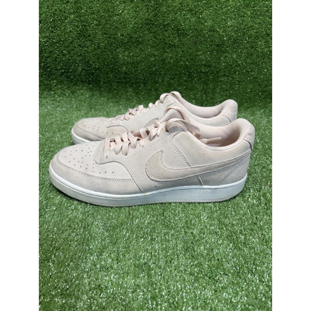 Nike Womens Court Vision Low Orange Pearl Shoes Size 9.5 Retro DH0253 800